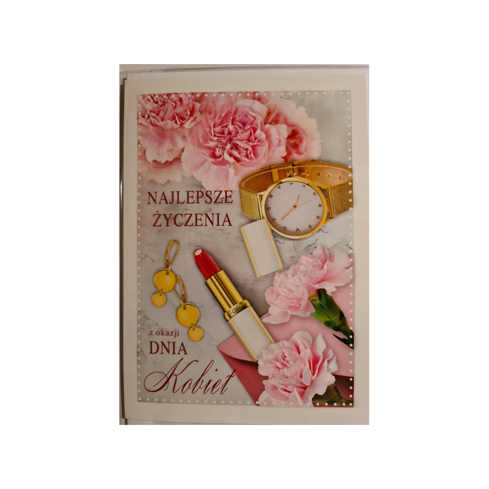 kartki z okazji dnia Kobiet, 8 Marca 11,7 cm *16,8 cm 16897830235