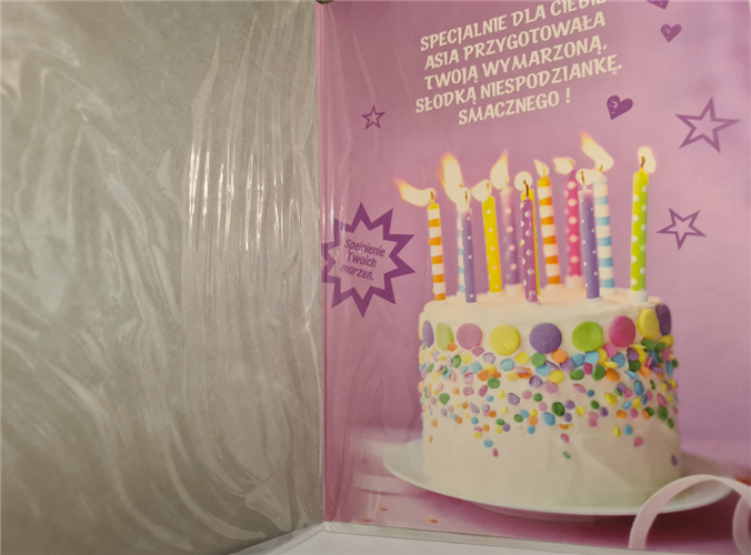 kartka urodzinowa na 40 lat czterdziestkę czterdzieści lat 16 cm *22 cm  16897885484