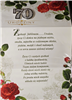 kartka urodzinowa na 70 lat   11,4 cm *19 cm 16092928701