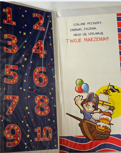 Kartki urodzinowe dla dziecka z wymienną cyferką  10,5 cm *21 cm 15396251500