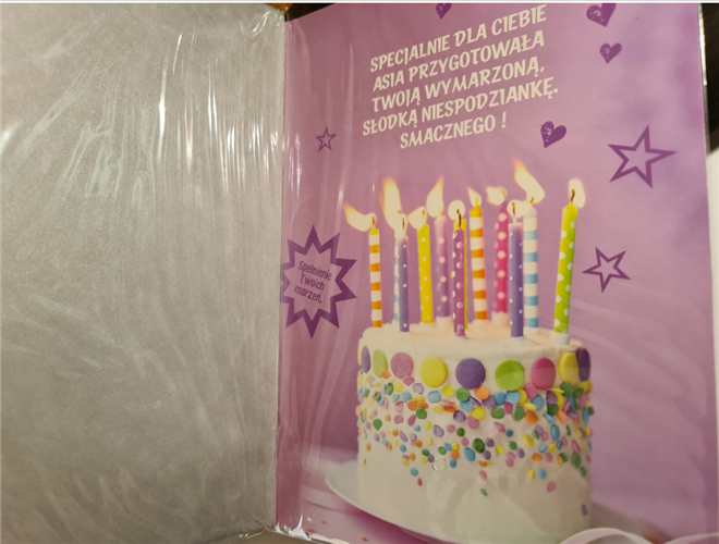 kartka urodzinowa na 30 lat 16 cm *22 cm 10774879102