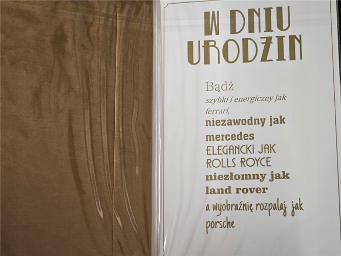 Kartki urodzinowe kartka urodzinowa WESOŁE Zabawna 13 cm *20,4 cm 13621695951