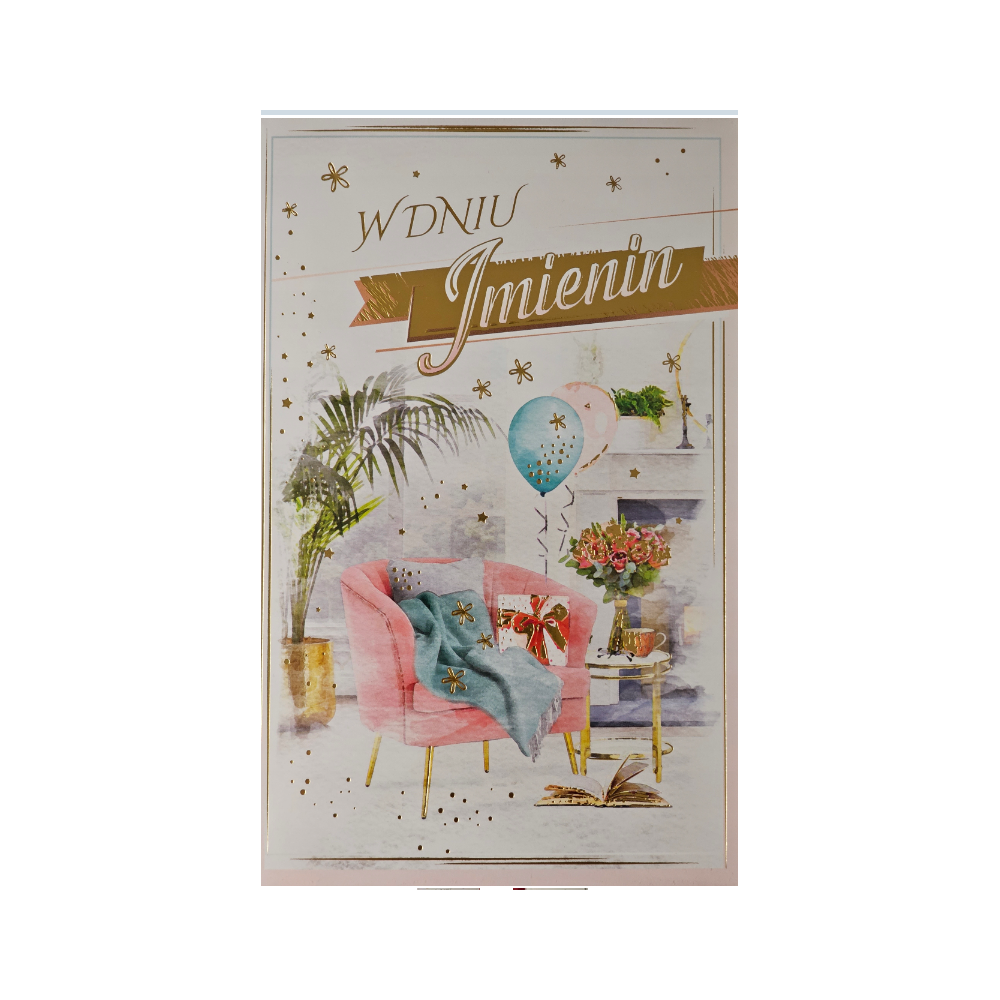 Kartki imieninowe Kartki na imieniny Karnety 13 cm *20,4 cm 13721703296