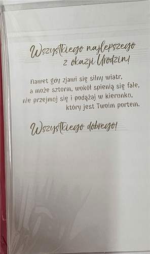 Kartki urodzinowe kartka urodzinowa WESOŁE Zabawna 13 cm *20,4 cm  13721730645