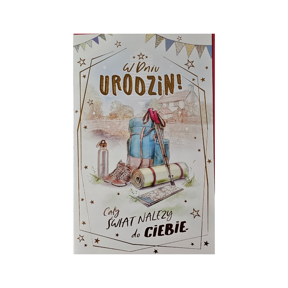 Kartki urodzinowe kartka urodzinowa WESOŁE Zabawna 13 cm *20,4 cm13721731942