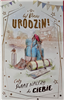 Kartki urodzinowe kartka urodzinowa WESOŁE Zabawna 13 cm *20,4 cm13721731942
