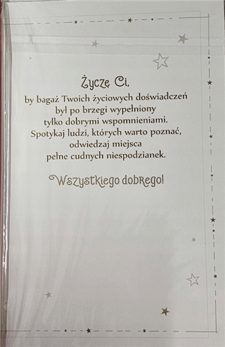 Kartki urodzinowe kartka urodzinowa WESOŁE Zabawna  13 cm *20,4 cm13721733761