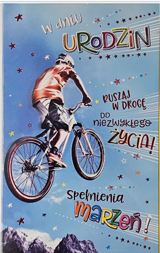 Kartki urodzinowe kartka urodzinowa WESOŁE Zabawna   13 cm *20,4 cm13721737915