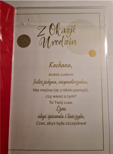 Kartki urodzinowe kartka urodzinowa WESOŁE Zabawna 13 cm *20,4 cm 10820276802