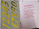 Kartki urodzinowe z wymienną cyfrą 12,7 cm *17,9 cm 13726671663