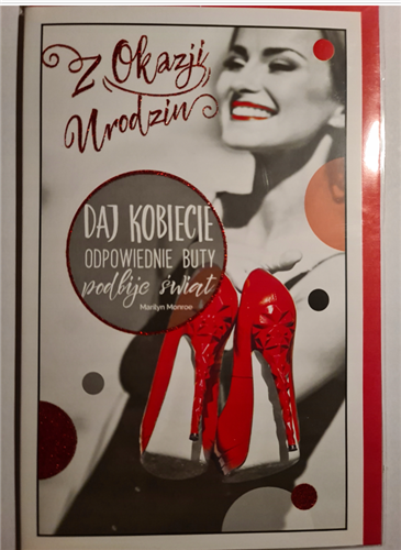 Kartki urodzinowe kartka urodzinowa WESOŁE Zabawna 13 cm *20,4 cm 10820281482