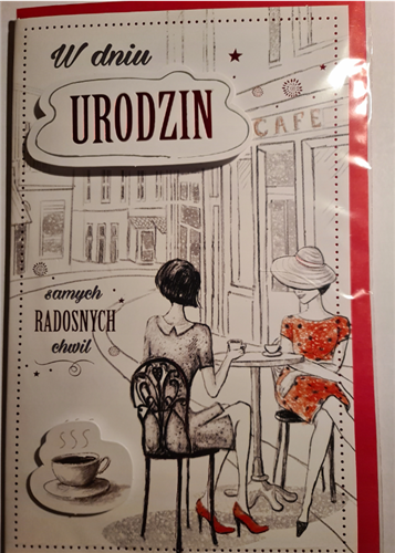 Kartki urodzinowe kartka urodzinowa WESOŁE Zabawna 13 cm *20,4 cm 10820284251