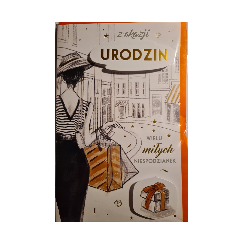 Kartki urodzinowe kartka urodzinowa WESOŁE Zabawna  13 cm *20,4 cm 10820287637