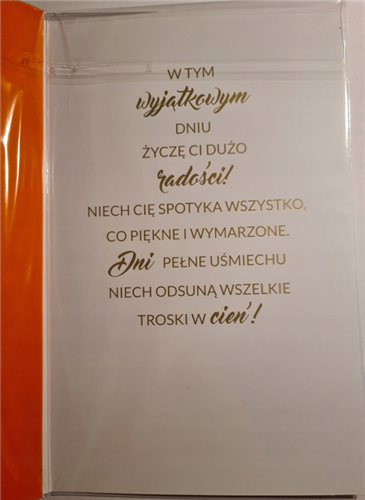 Kartki urodzinowe kartka urodzinowa WESOŁE Zabawna  13 cm *20,4 cm 10820287637
