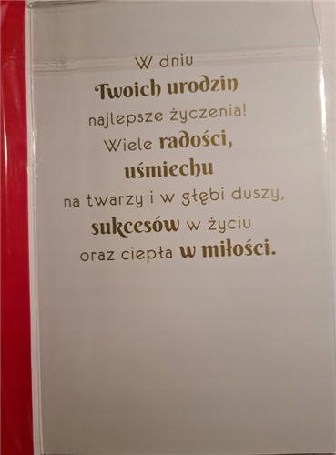 Kartki urodzinowe kartka urodzinowa WESOŁE Zabawna 13 cm *20,4 cm  10820288713