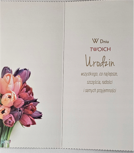 Kartki urodzinowe kartka urodzinowa karnet 10,2 cm *21 cm 13763633050