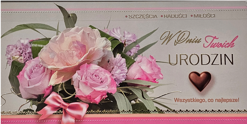Kartki urodzinowe kartka urodzinowa karnet  10,5 cm *21 cm 13763649610