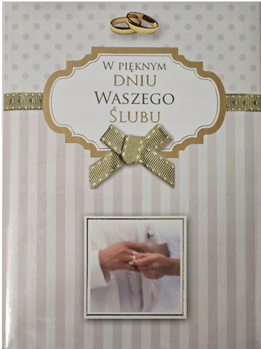 pamiątka na ślub, Książeczka na Ślub   15,1 x 20,8 cm 16897831265