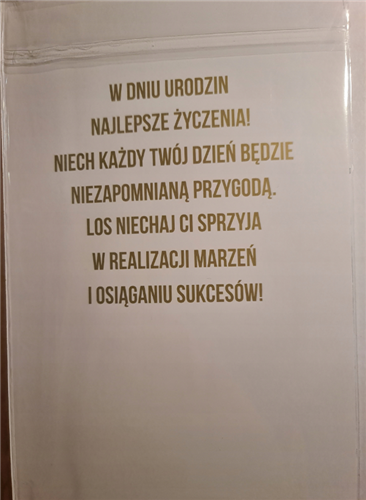 Kartki urodzinowe kartka urodzinowa WESOŁE Zabawna 13 cm *20,4 cm 10820296118