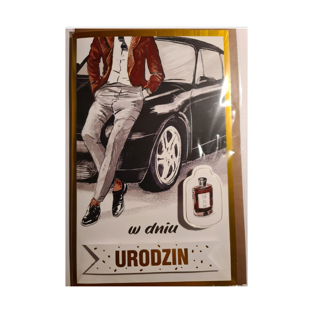 Kartki urodzinowe kartka urodzinowa WESOŁE Zabawna 13 cm *20,4 cm 10820297357