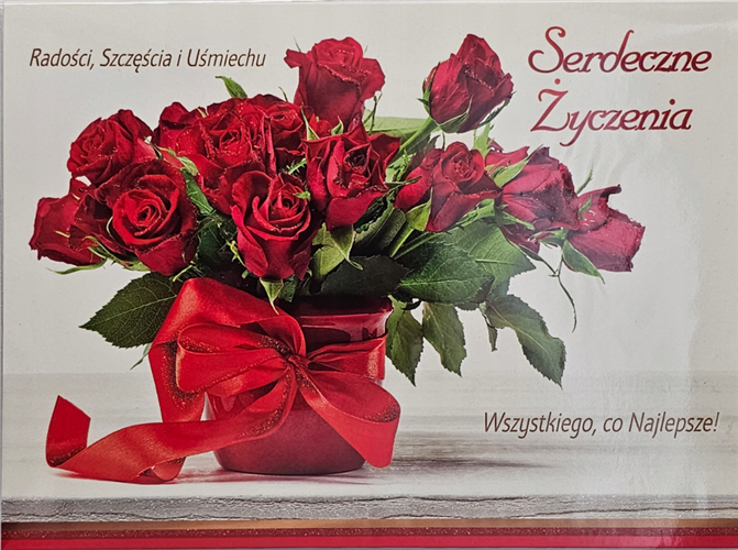 Kartki urodzinowe kartka urodzinowa karnet PRZESTRZENNA 13,8 cm *18,9 cm 14044525031