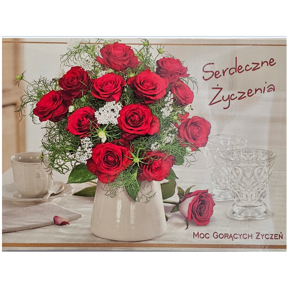 Kartki urodzinowe kartka urodzinowa karnet PRZESTRZENNA 13,8 cm *18,9 cm 14044528028