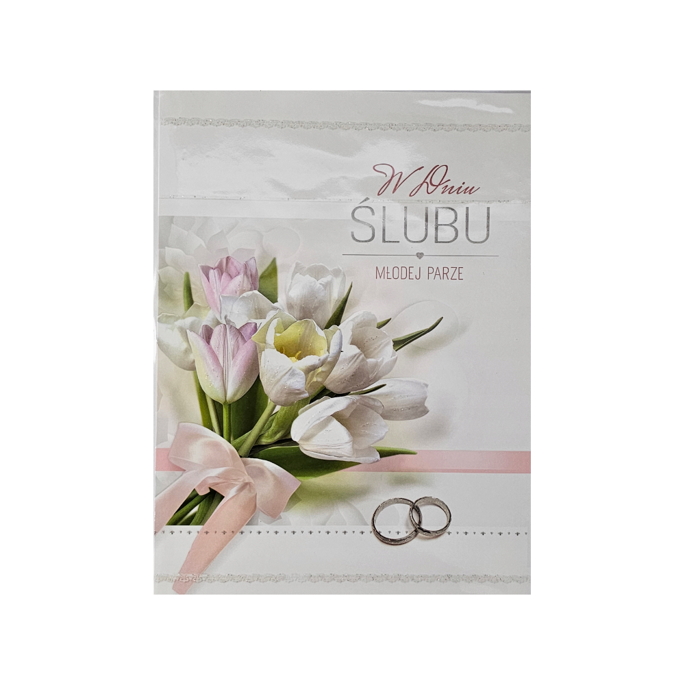 pamiątka na ślub, kartka na ślub PRZESTRZENNA   11,7 cm *16,7 cm 14044535764