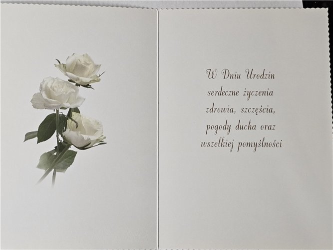 Kartki urodzinowe kartka urodzinowa karnet   12 cm *16,5 cm 15129411624