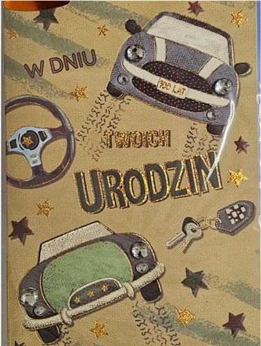 Kartki urodzinowe kartka urodzinowa WESOŁE Zabawna   11,7 cm *16,5 cm14059729621