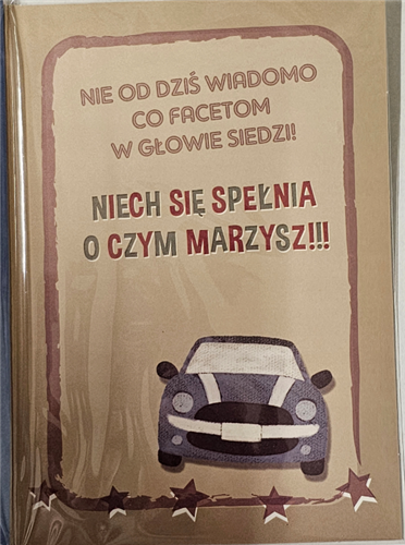 Kartki urodzinowe kartka urodzinowa WESOŁE Zabawna   11,7 cm *16,5 cm14059729621