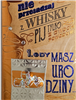 Kartki urodzinowe kartka urodzinowa WESOŁE Zabawna 11,7 cm *16,5 cm 16897831181