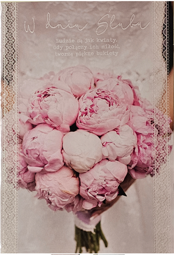 pamiątka na ślub, kartka na ślub, pocztówka ślubna  11,7 cm *16,5 cm 14133233404