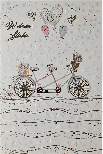 pamiątka na ślub, kartka na ślub, pocztówka ślubna  11,7 cm *16,5 cm 14133235403