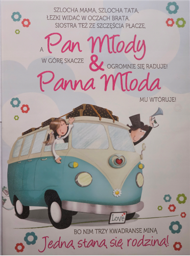 pamiątka na ślub, kartka na ślub, pocztówka ślubna 25 cm *35 cm 14133253086