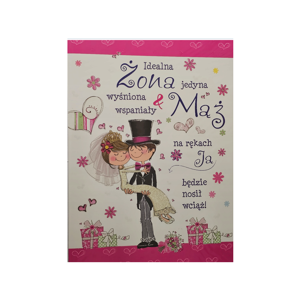 pamiątka na ślub, kartka na ślub, pocztówka ślubna  25 cm *35 cm 14133258175