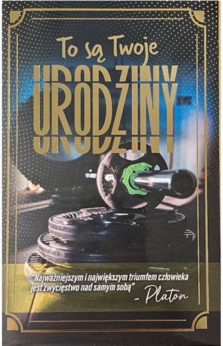 Kartki urodzinowe kartka urodzinowa WESOŁE Zabawna 13 cm *20,4 cm 14216924837