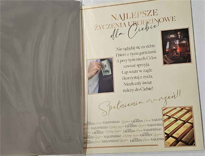 Kartki urodzinowe kartka urodzinowa WESOŁE Zabawna   14 cm *19 cm 14189210821