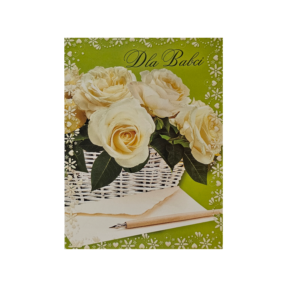 DZIEŃ BABCI kartka karnet NA DZIEŃ BABCI  11,7 cm *16,6 cm 14160452841