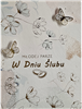 pamiątka na ślub, kartka na ślub, pocztówka ślubna 13,2 cm *18,5 cm  14160404618