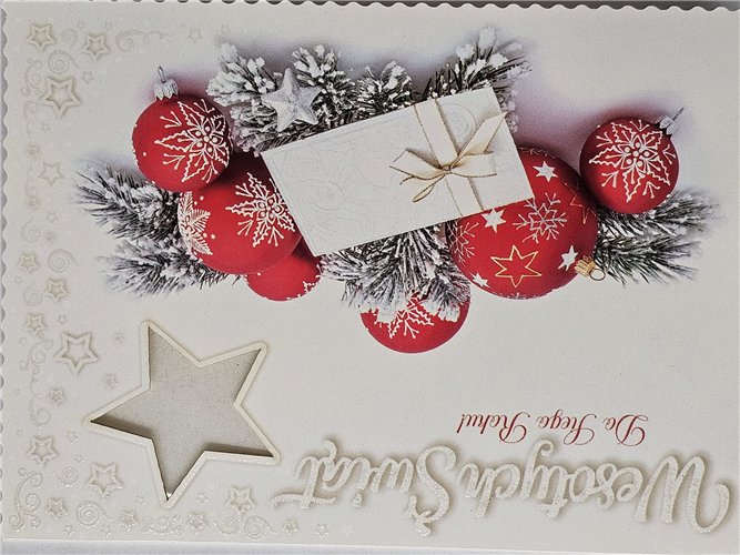 kartki z opłatkiem Bożego Narodzenia Boże Narodzenia 11,7 cm *16,5 cm 14160320178