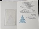 kartki z opłatkiem Bożego Narodzenia Boże Narodzenia 11,7 cm *16,5 cm 14160350422