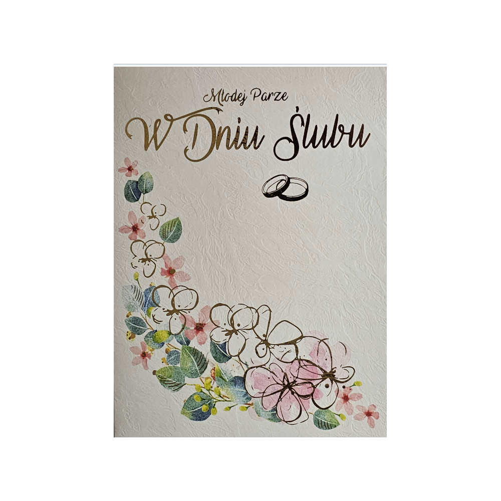 pamiątka na ślub, kartka na ślub, pocztówka ślubna  13,2 cm *18,5 cm 14160388237