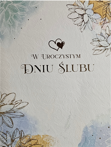 pamiątka na ślub, kartka na ślub, pocztówka ślubna  13,2 cm *18,5 cm 14160393610