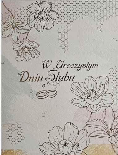 pamiątka na ślub, kartka na ślub, pocztówka ślubna   13,2 cm *18,5 cm 14160396725