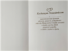 pamiątka na ślub, kartka na ślub, pocztówka ślubna   13,2 cm *18,5 cm 14160396725