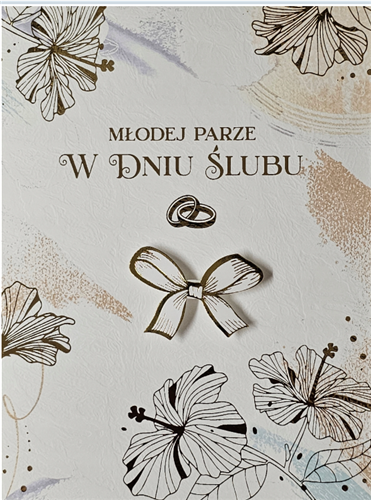 pamiątka na ślub, kartka na ślub, pocztówka ślubna  13,2 cm *18,5 cm 14160402996
