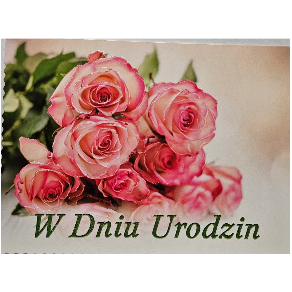 Kartki urodzinowe kartka urodzinowa karnet  urodzinowy   12 cm *16,5 cm 14278721695