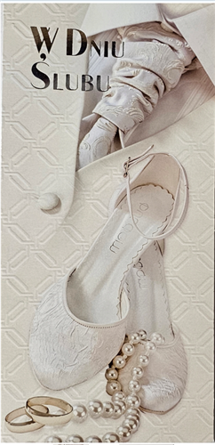 pamiątka na ślub, kartka na ślub, pocztówka ślubna  10,5 cm *21,5 cm 14278765606