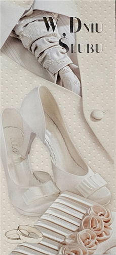 pamiątka na ślub, kartka na ślub, pocztówka ślubna  10,5 cm *21,5 cm 14278775035