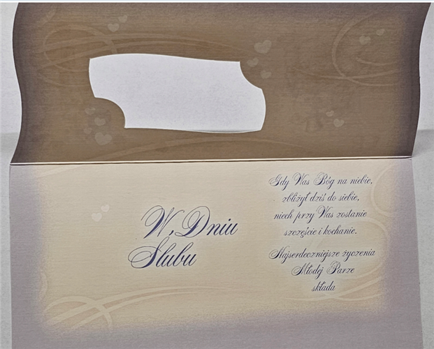 pamiątka na ślub, kartka na ślub, pocztówka ślubna  9,7 cm *20,5 cm 14278811045